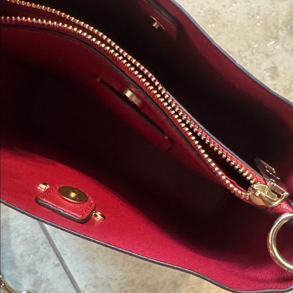 Coach Mollie 22 Bucket Bag Roses Crossbody - Picture 7 of 11